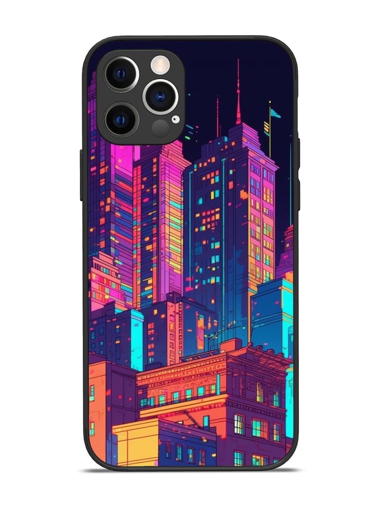 City View Glossy Metal Phone Cover for Apple Iphone 12 Pro