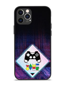 Game Over Glossy Metal Phone Cover for Apple Iphone 12 Pro