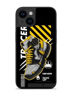 Shoe Background Glossy Metal Phone Cover for Apple Iphone 14