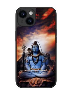 Jai Jai Shiv Glossy Metal Phone Cover for Apple Iphone 14