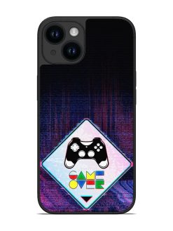 Game Over Glossy Metal Phone Cover for Apple Iphone 14