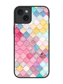 Fondos De Pantalla Glossy Metal Phone Cover for Apple Iphone 15 Plus