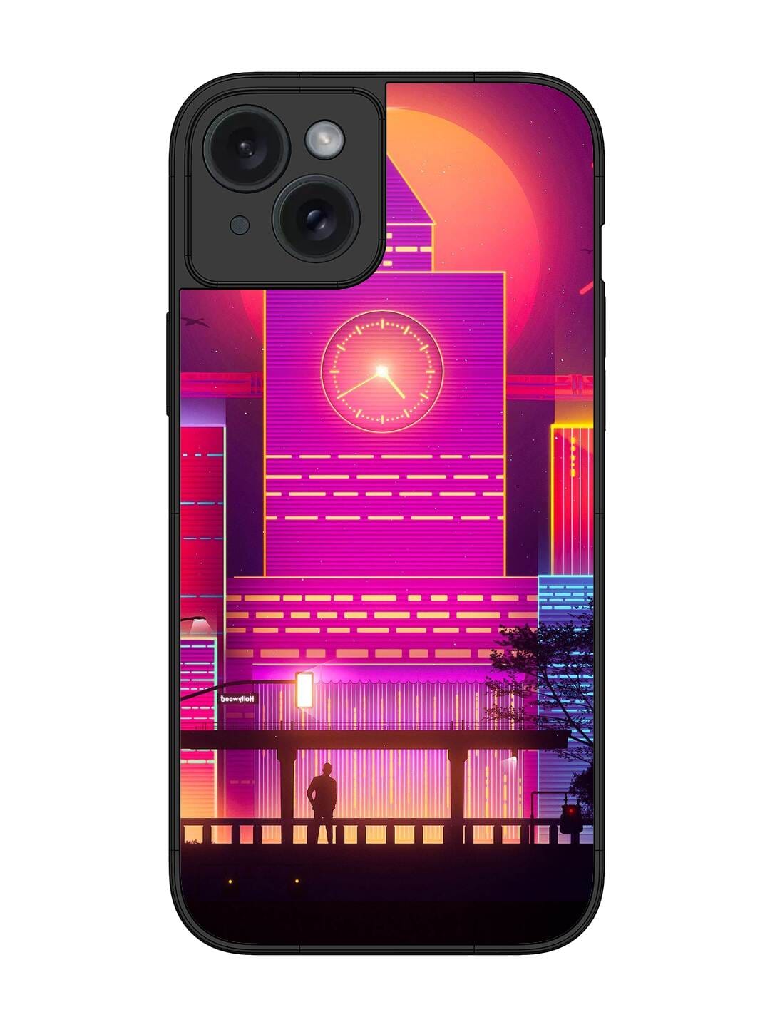 Clock Tower Glossy Metal TPU Phone Cover for Apple Iphone 15 Plus 1 Clock Tower Glossy Metal TPU Phone Cover for Apple Iphone 15 Plus