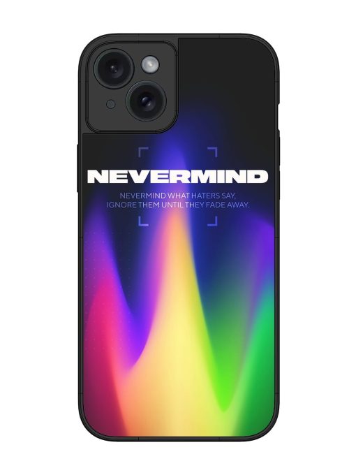 Nevermind Glossy Metal Phone Cover for Apple Iphone 15 Plus Edge Zapvi