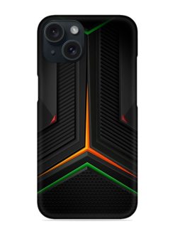 Orange Triangle Light Snap Case