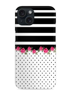 Flower Polka Dots Snap Case