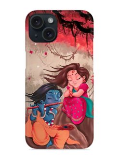Radhe Krishna Water Art Snap Case