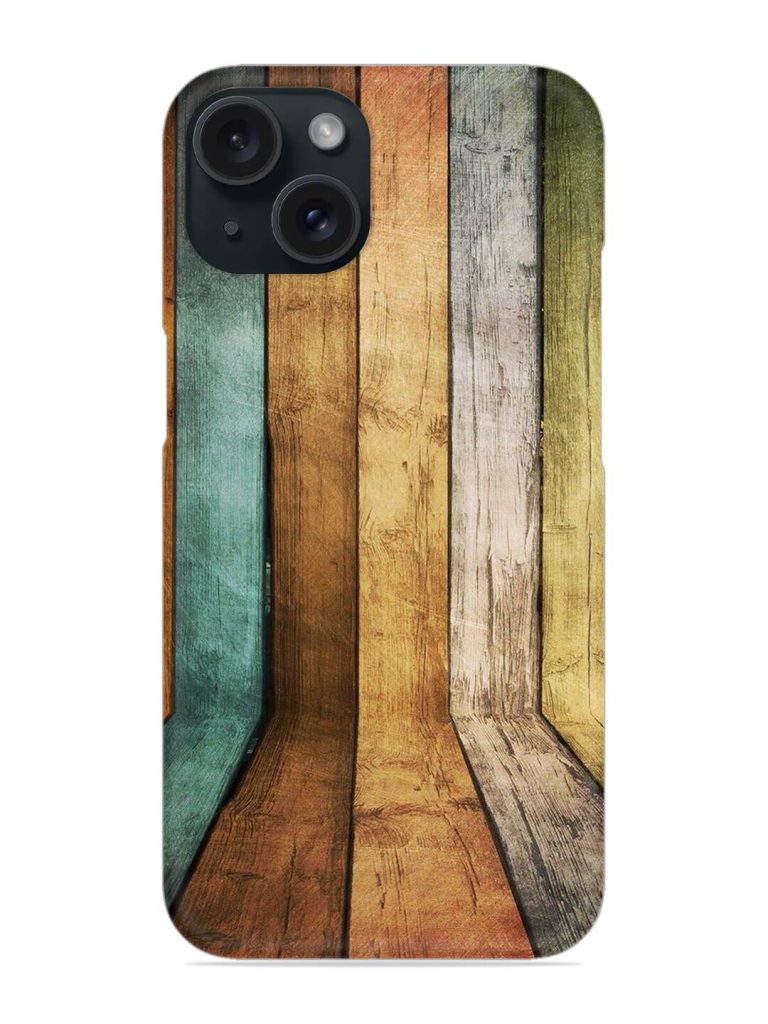 Wooden Realistic Art Snap Case