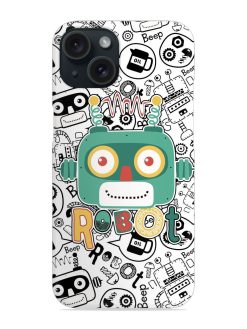 Robot Modern Seamless Pattern Snap Case