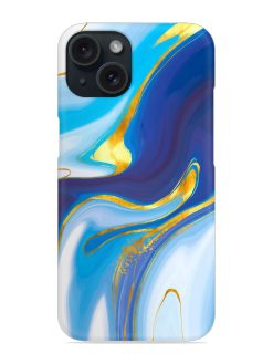 Watercolor Background With Golden Foil Snap Case