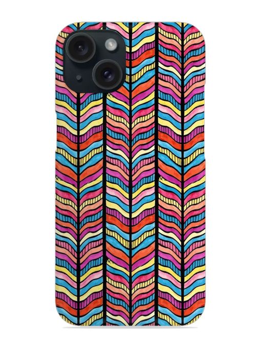 Zigzag Vertica Art Snap Case Edge Zapvi