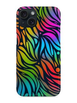 Abstract Leaf Design Snap Case