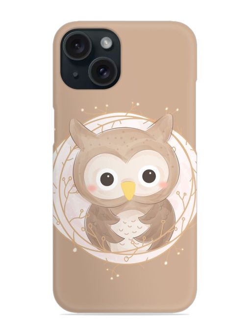 Owl With Cuteness Snap Case Edge Zapvi