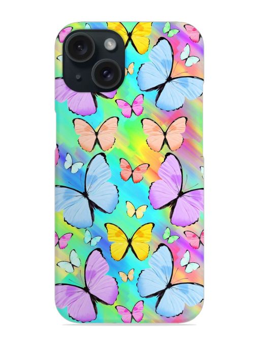 Seamless Pattern Colored Snap Case Edge Zapvi