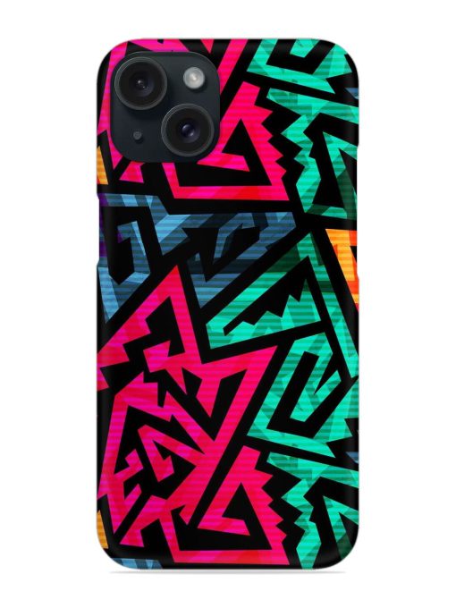 Bright Tribal Seamless Snap Case Edge Zapvi