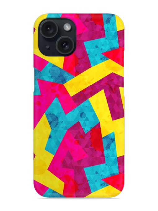 Bright Geometric Seamless Snap Case Edge Zapvi