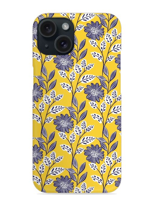 Vector Wild Flowers Snap Case Edge Zapvi