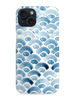 Wave Pattern Watercolor Snap Case