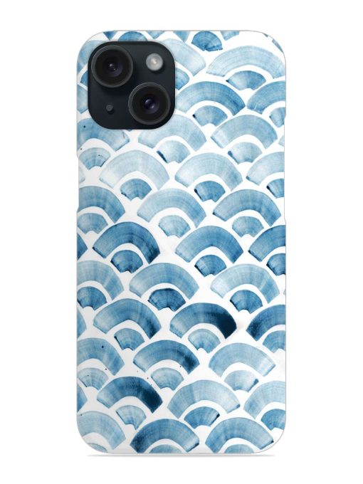 Wave Pattern Watercolor Snap Case Edge Zapvi