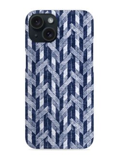 Abstract Herringbone Motif Snap Case