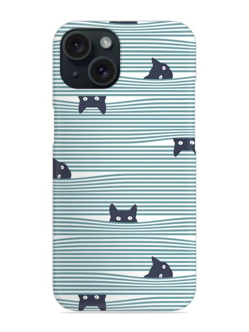 Combination Pattern Cat Snap Case Edge Zapvi