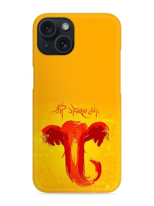 Illustration Lord Ganesha Snap Case Edge Zapvi