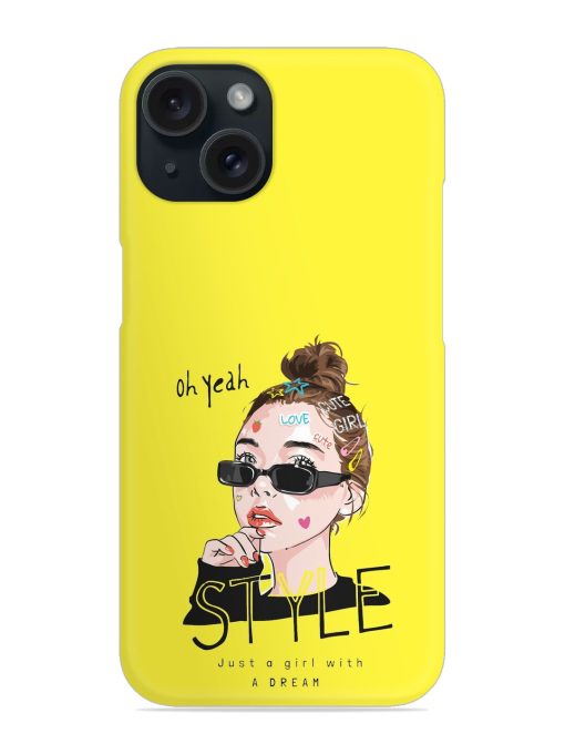 Style Slogan Cartoon Snap Case Edge Zapvi