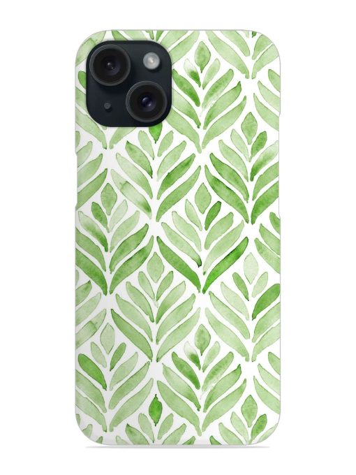 Hand Painted Green Snap Case Edge Zapvi