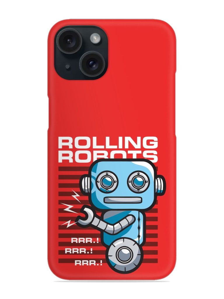 Robot Image Vector Snap Case