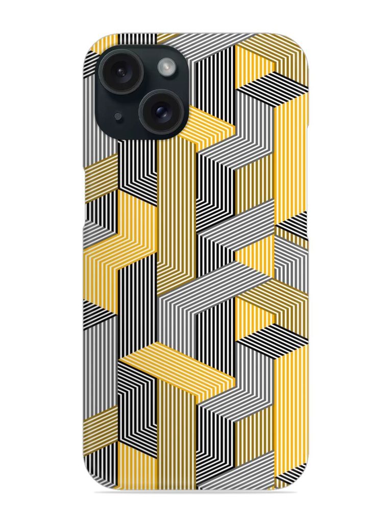 3D Dimensional Lined Snap Case
