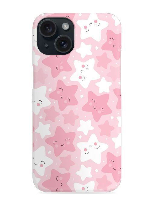 Seamless Pastel Star Snap Case Edge Zapvi