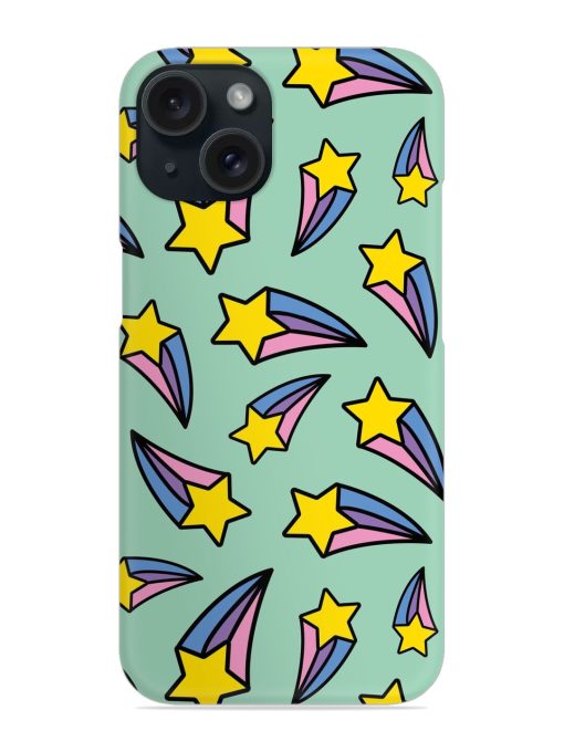 Rainbow Shooting Star Snap Case Edge Zapvi