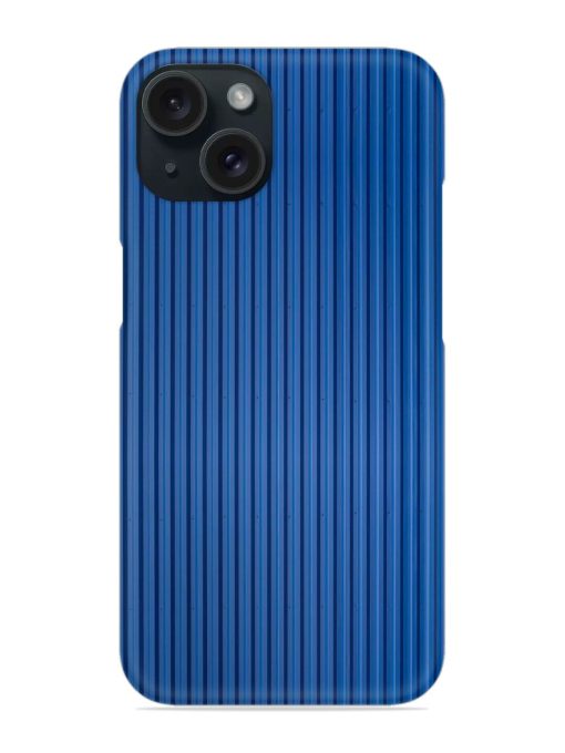 Striped Blue Wave Snap Case Edge Zapvi