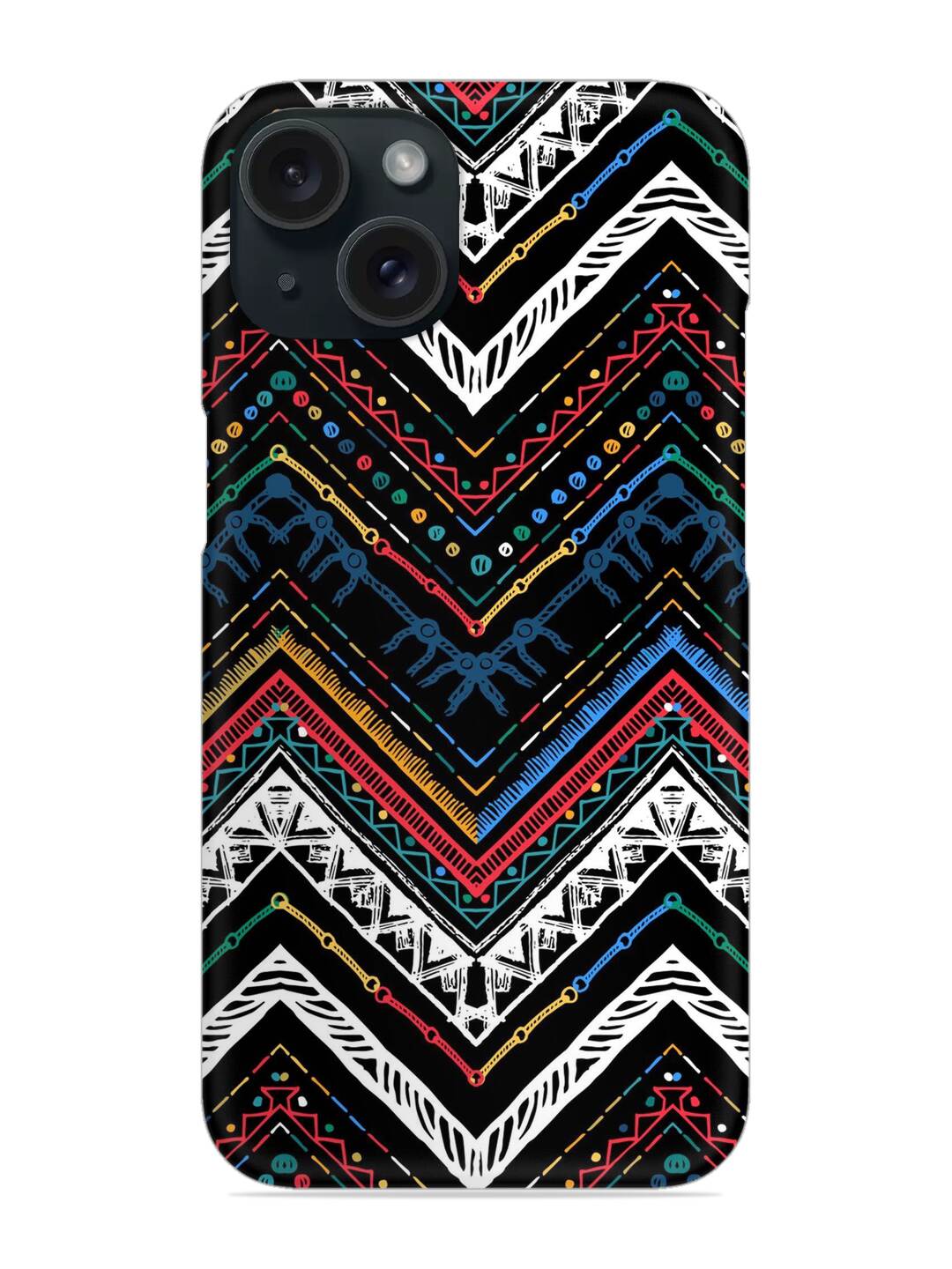 Seamless Ethnic Zigzag Snap Case 1 Seamless Ethnic Zigzag Snap Case