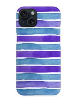 Blue Purple Watercolor Snap Case