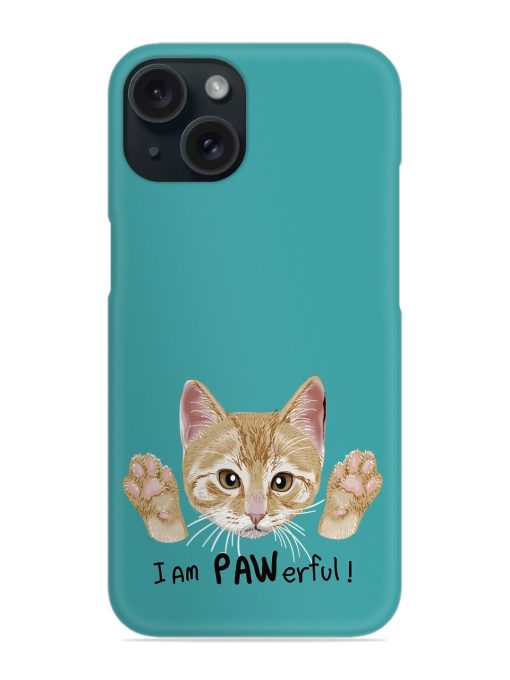 Typography Slogan Cat Snap Case Edge Zapvi