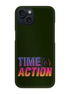 Time Action Graphic Design Snap Case