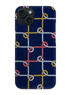 Seamless Nautical Rope Snap Case