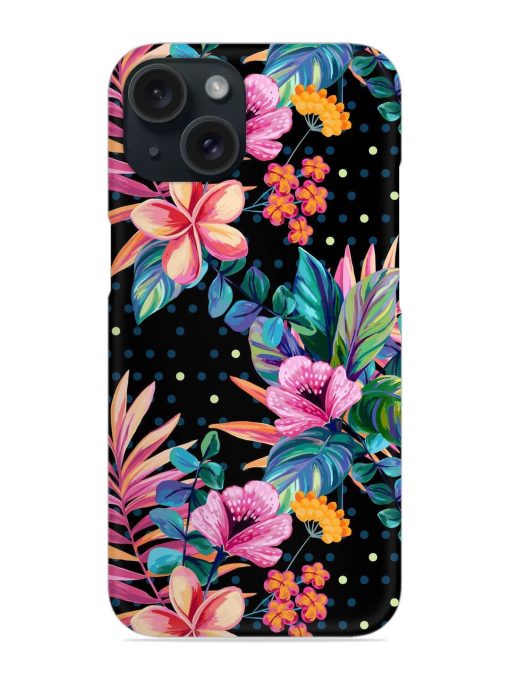 Seamless Floral Pattern Snap Case Edge Zapvi