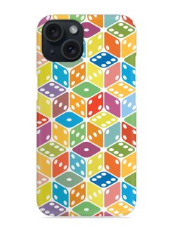 Vector Multi Colored Dice Snap Case