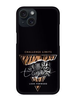 Tiger Slogan Black Snap Case