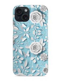 3D Rendering White Snap Case