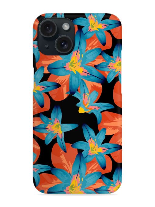 Philippine Flowers Seamless Snap Case Edge Zapvi