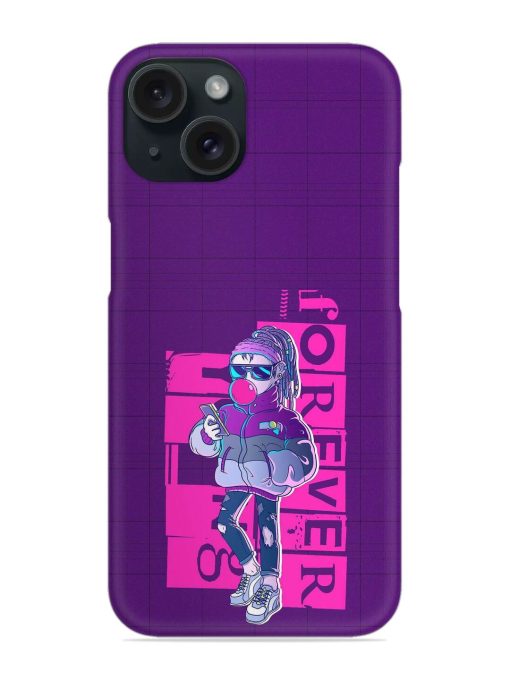 Forever Young Girl Snap Case Edge Zapvi