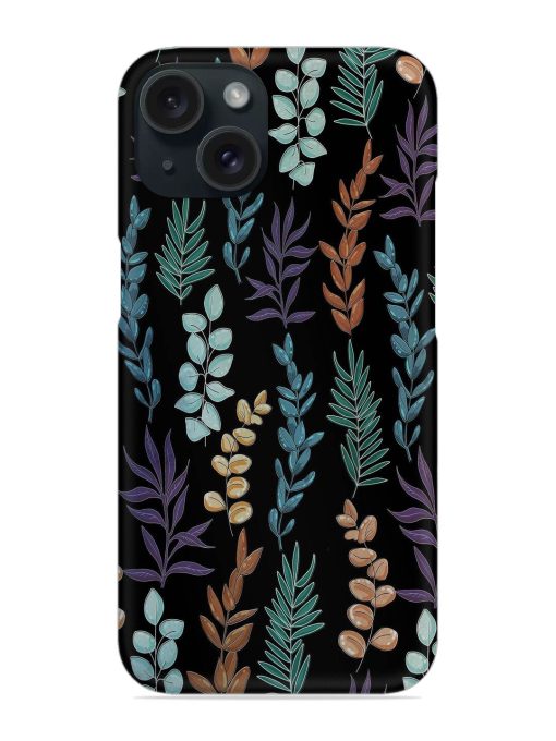 Seamless Floral Art Snap Case Edge Zapvi