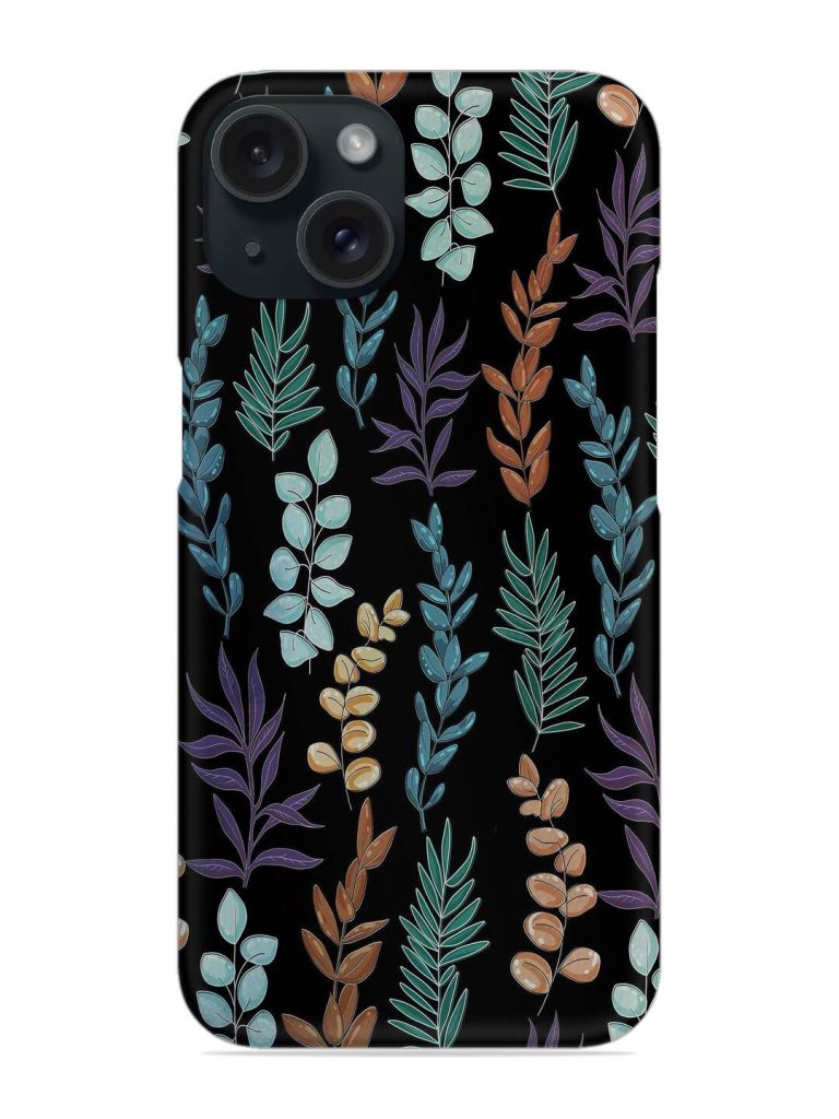 Seamless Floral Art Snap Case