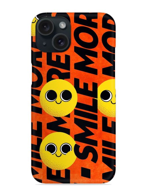 Smile More Design Snap Case Edge Zapvi