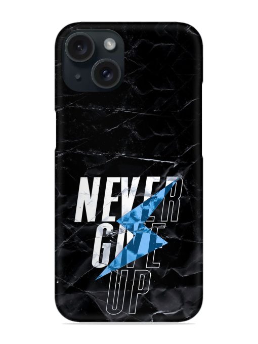 Never Give Up Snap Case Edge Zapvi