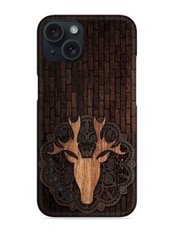 Wooden Deer Snap Case