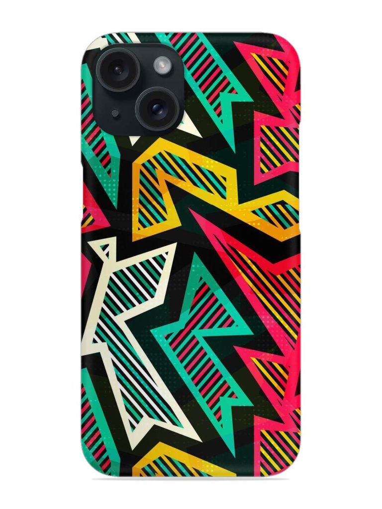 Bright Geometric Seamless Snap Case